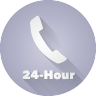 Image of phone representing 24-hour telephone banking